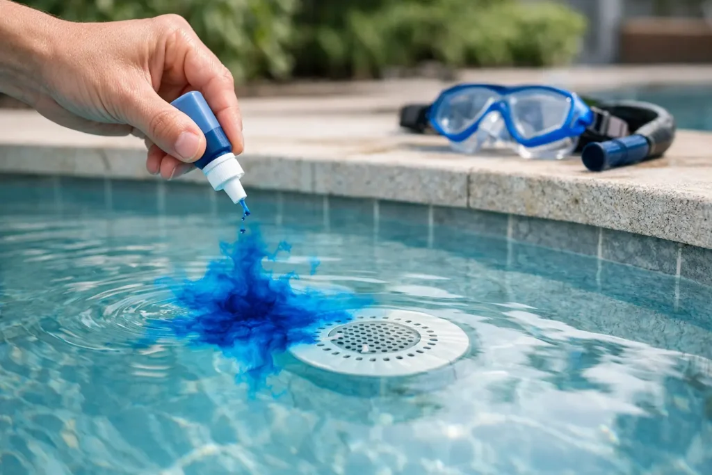 How to Use Pool Leak Detection Dye