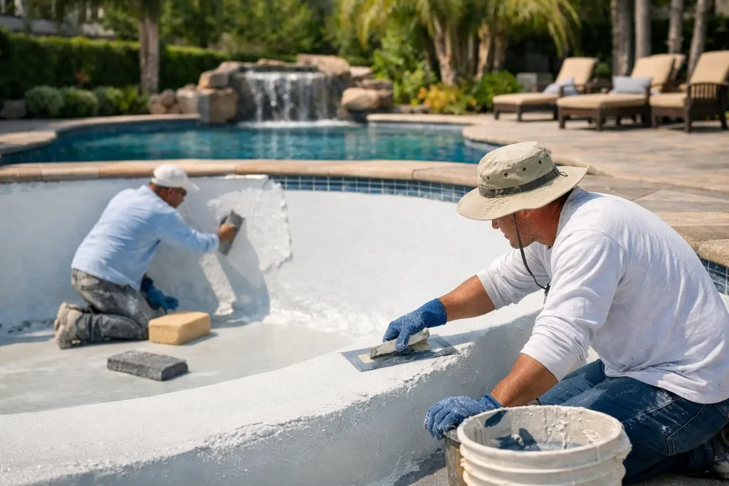 A Homeowner’s Guide to Pool Replastering Process