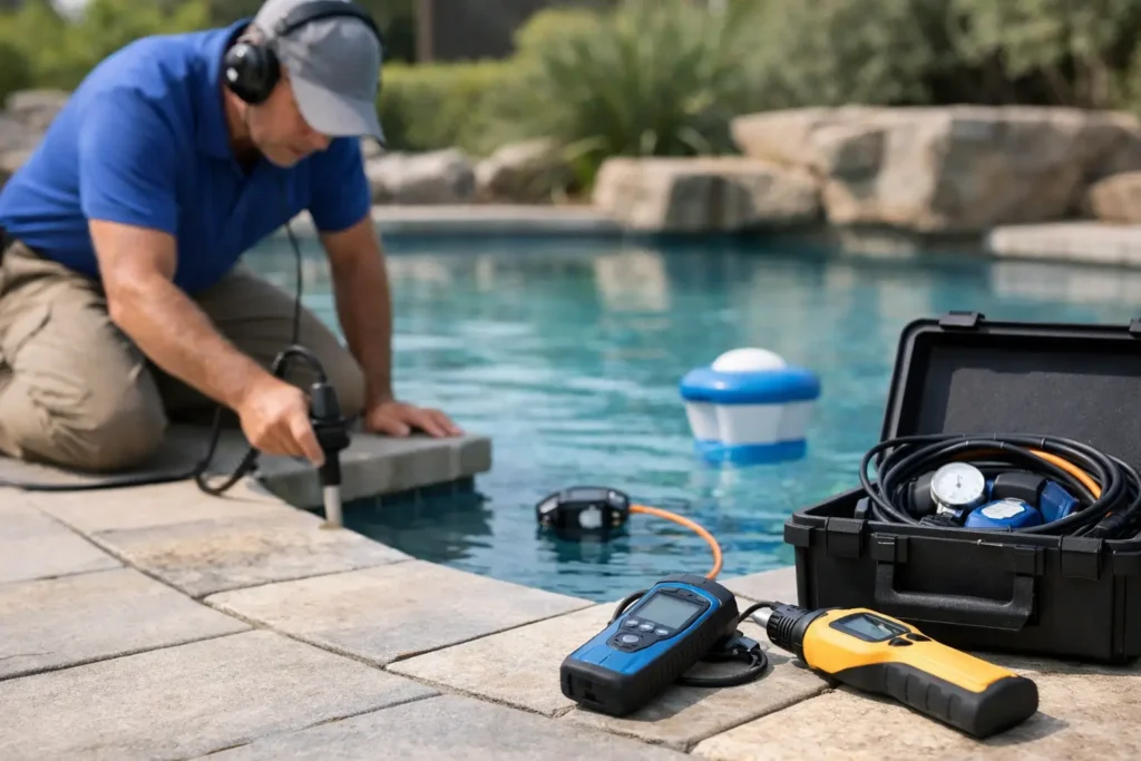San Jacinto Pool Leak Inspection Explained