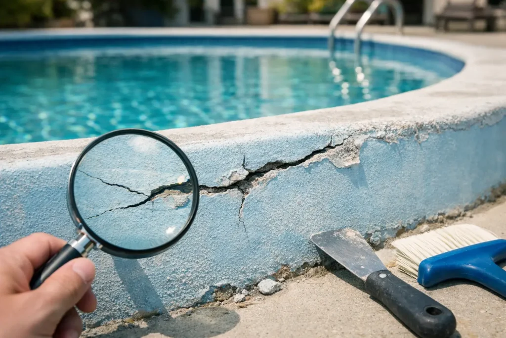 What Causes Pool Plaster Cracks?